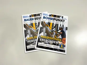 Bauer-Jahresmagazin Bohrpunkt 54