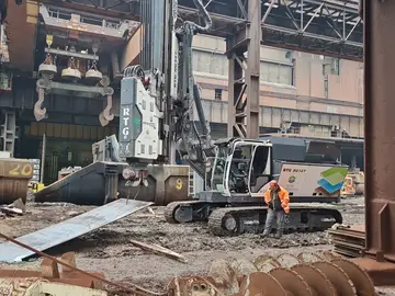 RTG Rammtechnik: Teleskopmäkler-Rammgerät RG 14 T BS 55